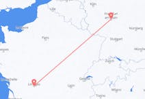 Flyreiser fra Frankfurt, Tyskland til Limoges, Frankrike