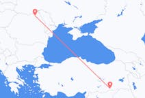 Flyg från Mardin, Turkiet till Suceava, Rumänien