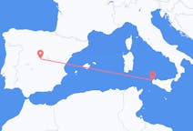 Flyrejser fra Trapani, Italien til Madrid, Spanien