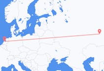 Vols d'Oufa, Russie à Amsterdam, les Pays-Bas