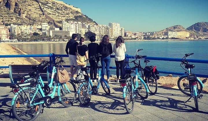 Visite privée à vélo d'Alicante (min 2p) NIVEAU DE CYCLE MOYEN REQUIS