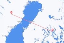 Vols depuis la ville de Kuopio vers la ville de Lycksele