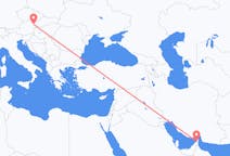Flyg från Ras al-Khaimah, Förenade Arabemiraten till Vienna, Österrike