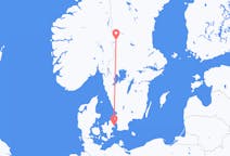 Flights from Rörbäcksnäs, Sweden to Copenhagen, Denmark
