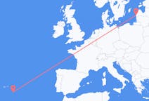 Flights from Santa Maria Island, Portugal to Liepāja, Latvia
