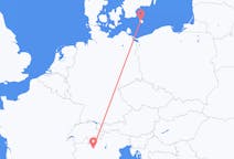 Flights from Bornholm, Denmark to Milan, Italy