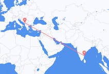 Flyg från Chennai till Podgorica