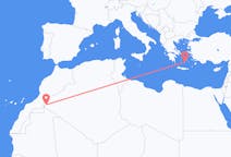 アルジェリアのから ティンドゥフ、ギリシャのへ サントリーニ島フライト