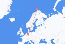 Flyg från Hammerfest till Frankfurt