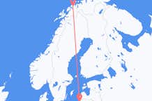 Voos de Tromsø para Palanga