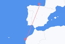 Vluchten van Essaouira naar Santander