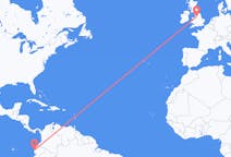 Flights from Manta, Ecuador to Manchester, the United Kingdom