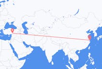Vols de Shanghai, Chine pour Kahramanmaraş, Turquie