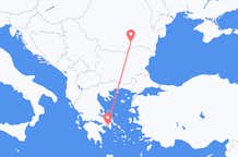 Vluchten van Athene naar Boekarest