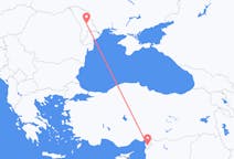 Loty z Kiszyniów, Mołdawia z Hatay Province, Turcja