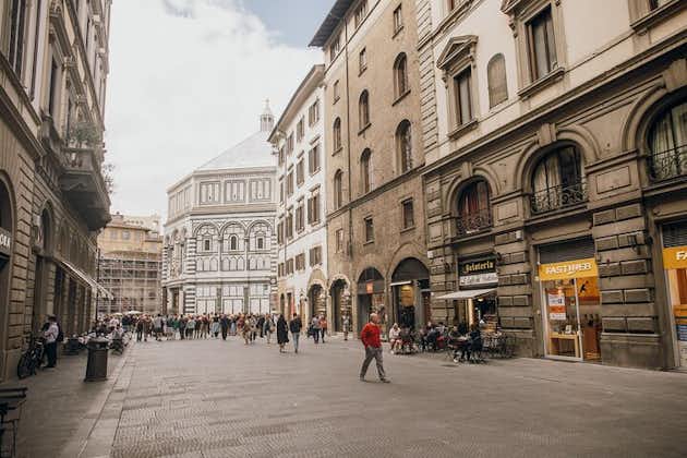 Florence in één dag: Michelangelo's David, Uffizi en stadswandeling met gids