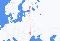 Loty z Kiszyniów, Mołdawia do Lappeenranty, Finlandia