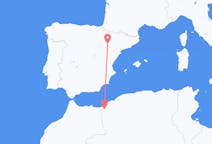 出发地 阿尔及利亚出发地 特莱姆森目的地 西班牙萨拉戈萨的航班