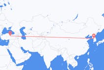 Flüge von Seoul, Südkorea nach Sivas, die Türkei