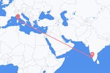 Flyg från Kozhikode, Indien till Olbia, Italien