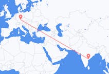 Flights from Vijayawada, India to Nuremberg, Germany