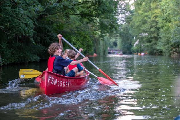 Noleggio di 1 ora di canoe a 3 posti a Lipsia