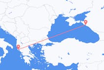 Flüge von der Stadt Gelendzhik in die Stadt Korfu