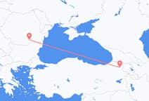 Fly fra București til Kars