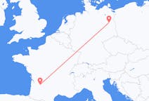 Flyg från Bergerac, Frankrike till Berlin, Maryland, Tyskland