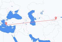 Flyreiser fra Andizjan, Usbekistan til Bodrum, Tyrkia