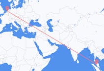 Flyreiser fra Ipoh, Malaysia til Amsterdam, Nederland