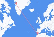 Flyreiser fra Rabat, til Ilulissat