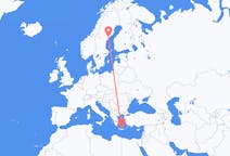 Flights from Örnsköldsvik, Sweden to Heraklion, Greece