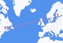 Flyg från Presque Isle, USA till Helsingfors, Finland