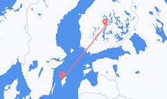 Vluchten van Visby, Zweden naar Jyvaskyla, Finland