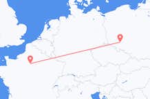 Flyreiser fra Wrocław, til Paris