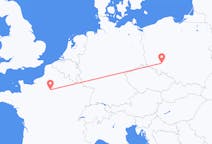 Flights from Wrocław in Poland to Paris in France
