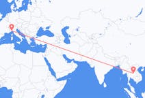 Flights from Khon Kaen to Genoa