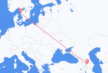 Flüge von Gəncə, Aserbaidschan nach Göteborg, Schweden