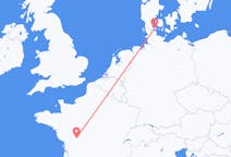 Flights from Poitiers, France to Sønderborg, Denmark