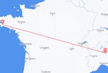 Flights from Milan, Italy to Quimper, France