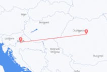 Flights from Zagreb, Croatia to Târgu Mureș, Romania