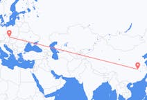 出发地 中国武汉市目的地 捷克布尔诺的航班