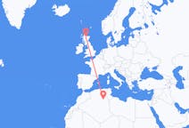 出发地 阿尔及利亚出发地 哈西·迈萨乌德前往苏格兰的印威內斯的航班