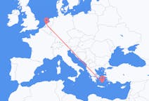 Flights from Rotterdam, the Netherlands to Santorini, Greece