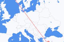 出发地 挪威出发地 斯塔万格目的地 土耳其安塔利亚的航班