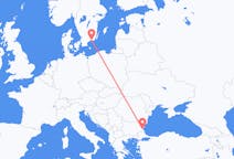 Flyrejser fra Burgas, Bulgarien til Ronneby, Sverige