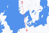 Flyg från Sogndal till Hannover