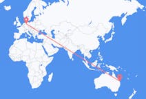 Flights from Hervey Bay, Australia to Hanover, Germany
