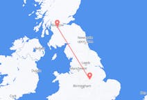Flyreiser fra Glasgow, Skottland til Nottingham, England